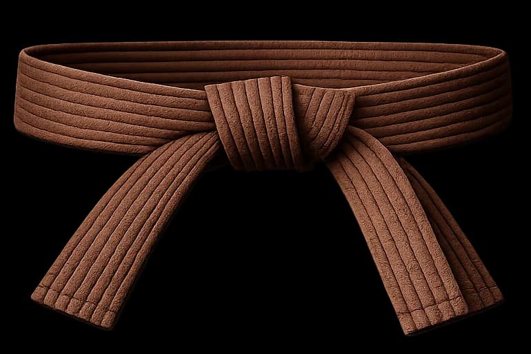 Ceinture marron