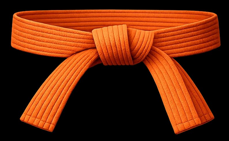 Ceinture orange